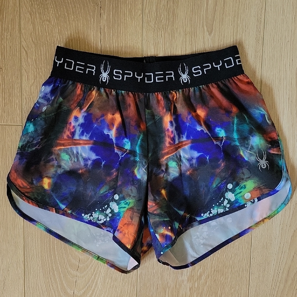 *nwt* spyder 2-in-1 athletic shorts